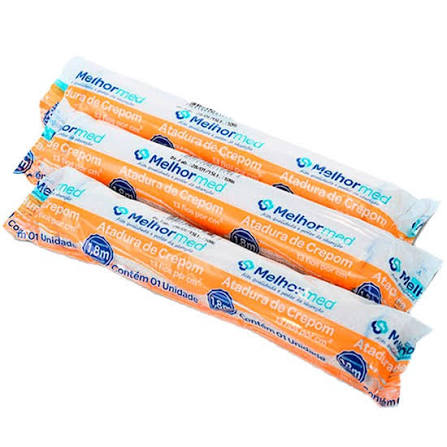 ATADURA DE CREPOM 10 CM X 1,80 M MELHORMED C/12
