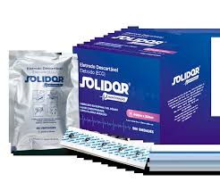 ELETRODO ECG QUAD ADUL/INF C/500 SOLIDOR