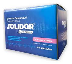 ELETRODO ECG QUAD ADUL/INF C/500 SOLIDOR