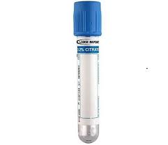 TUBO AZUL CITRATO 3,6ML P
